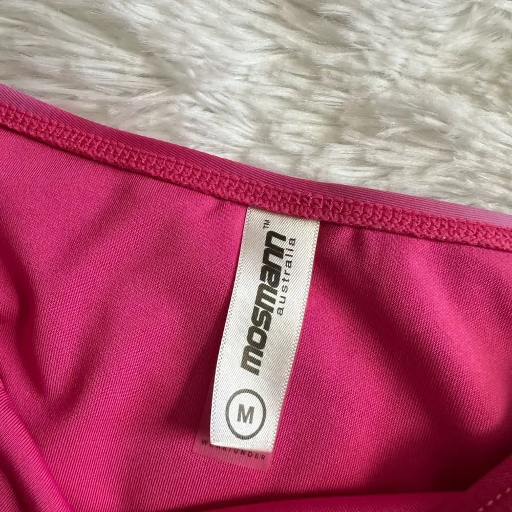 Mossman Australia‎ Bikini Swimsuit New Pink Tie Dye 2 Piece Womens Size Medium